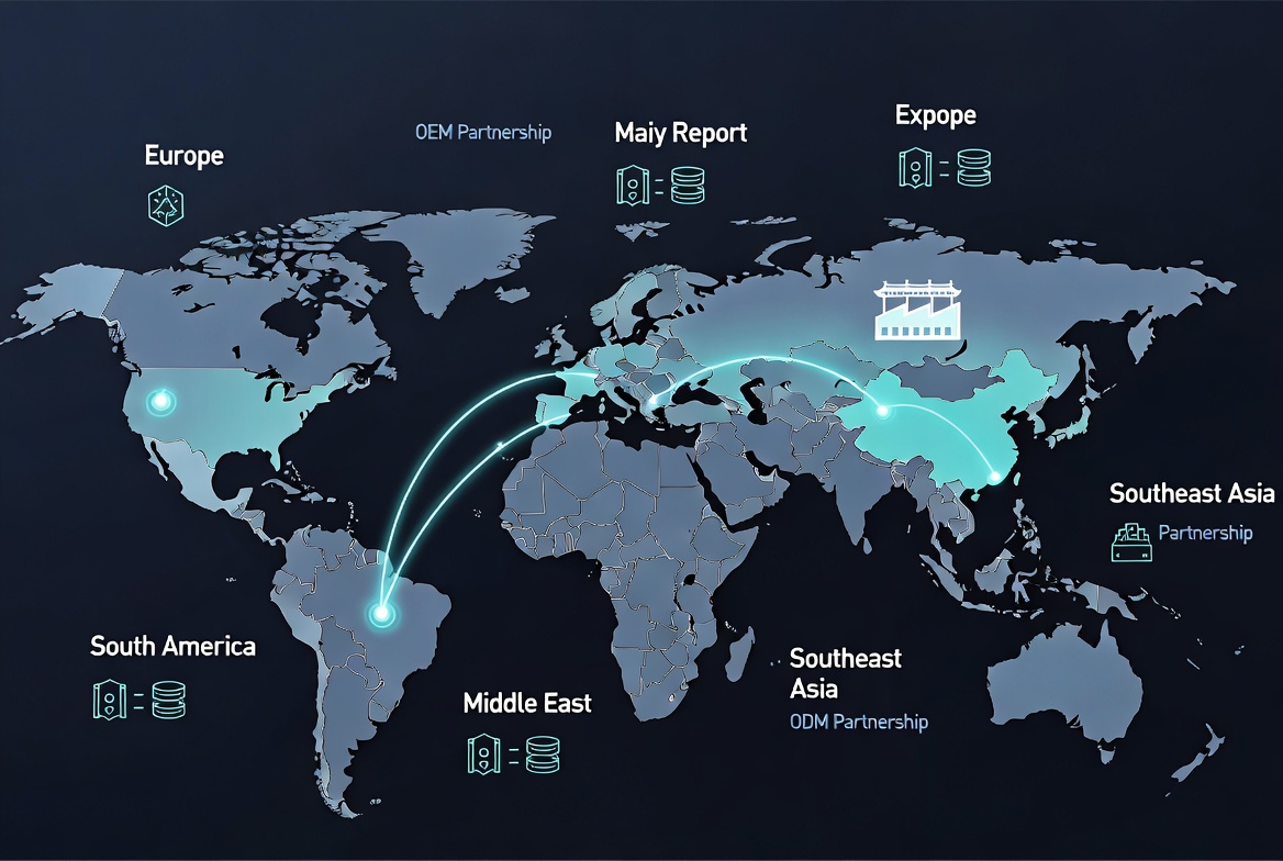 Global B2B Cabling Partnership Map Global B2B Cabling Partnership Map