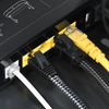 Flat Cat8 Nylon Braided Patch Cable