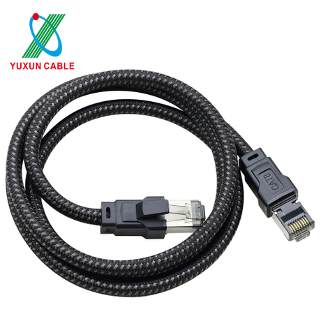 High Speed Cat8 Braided Network Cable