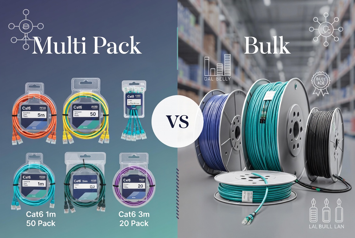 Multi Pack Versus Bulk Cables Multi Pack Versus Bulk Cables